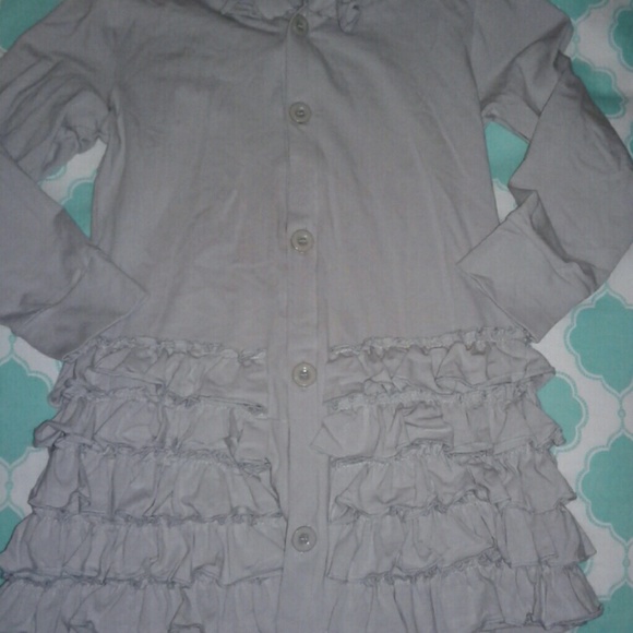*SOLD* Ruffle Hooded Jacket - Picture 3 of 6